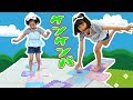 日本と世界のケンケンパ（hopscotch）で、いざ勝負！！himawari-CH
