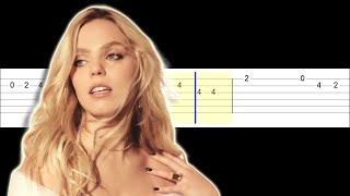 Renee Rapp - Tummy Hurts (Easy Guitar Tabs Tutorial)