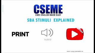 Celebrity CSEC English  A and B SBA Stimuli Explained -  LESSON 5 Wealth