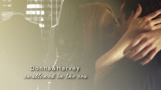 Donna & Harvey | swallowed in the sea