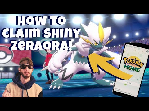 How To Claim Your Shiny Zeraora in Pokemon Home & Redeem Your Armorite Ore Gift  in Sword & Shield