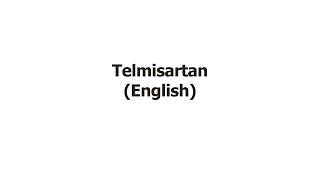 Telmisartan (English)