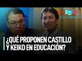 ¿Qué proponen Pedro Castillo y Keiko Fujimori en sector educación? | Versus Electoral