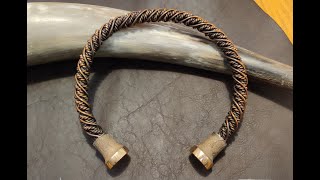 Making a Celtic Torc - part 2 by Ogmios Forge 518 views 4 months ago 9 minutes, 59 seconds