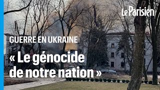 Guerre en Ukraine : un théâtre abritant des centaines de civils bombardé à Marioupol