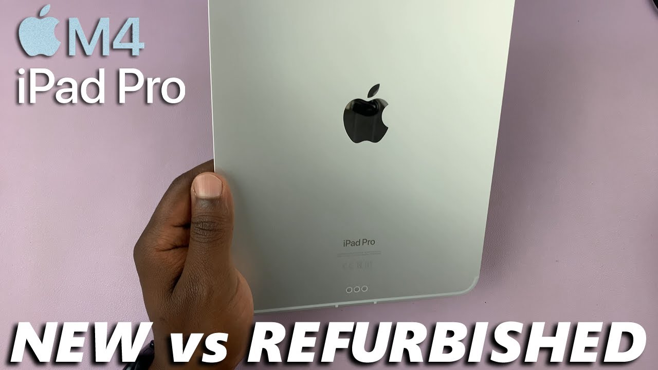 how-to-check-if-m4-ipad-pro-is-new-or-refurbished-youtube