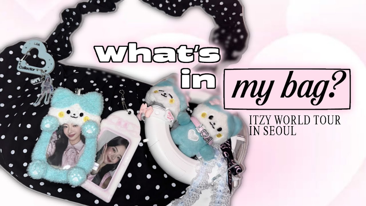 【✦What's in my bag?✦】気が早いソウルコン準備🇰🇷✈️ / ASMR / 音声変換あり
