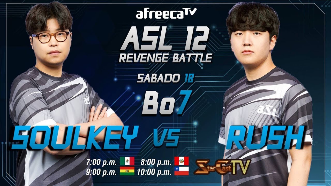 [ESP] ASL S12 Revenge Battle Soulkey vs Rush (Bo7) - Starcraft ...