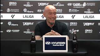 Rueda de prensa FC Cartagena vs CD Tenerife