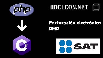 Crear la factura electrónica del SAT desde PHP, ejecutando C# .Net | XML, Sellado, Timbrado