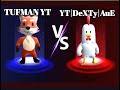 DeXTeR YT vs TufmanYT 1v 1 battle! | Road to 100 subs | stumble guys!