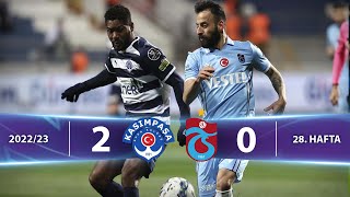 Kasımpaşa (2-0) Trabzonspor - Highlights\/Özet | Spor Toto Süper Lig - 2022\/23