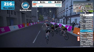 My First Zwift Crit Race (Cat C)