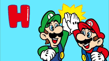 Hi 👋Mario Bros Phonics Song | Kidzstation