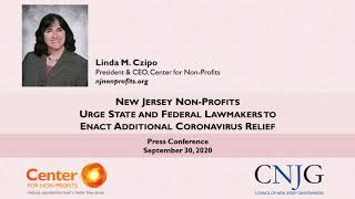 NJ Nonprofits Urge State and Federal Lawmakers to Enact Additional Coronavirus Relief - 9\/30\/2020