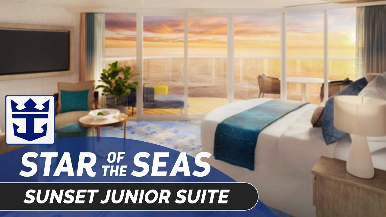 Star of the Seas | Sunset Junior Suite Tour | Royal Caribbean Cruise Line 2026
