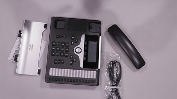 Unboxing Cisco IP Phone 7861 16xlines 3PCC