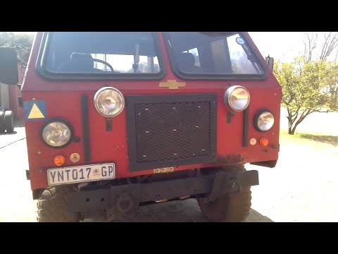 Unusual Chevy Truck Powered with 6.5L Hummer 1 Engine.