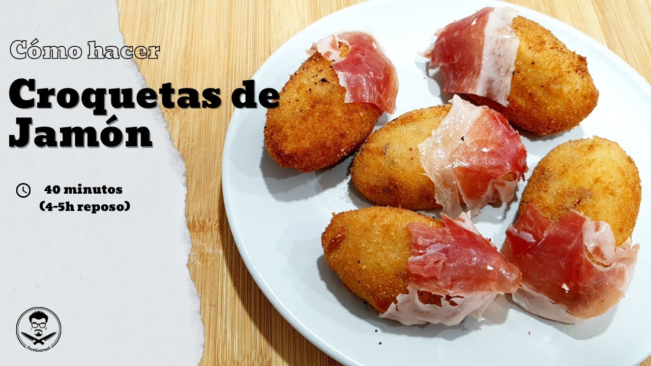CROQUETAS CREMOSAS de JAMÓN// RECETA IMPRESCINDIBLE
