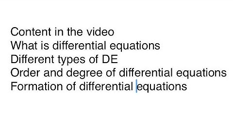 Differntial equations solutions #mathematics