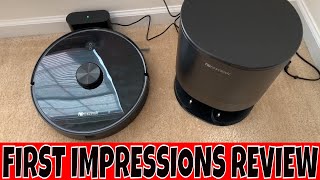 Proscenic M7 PRO Robot Vacuum & Self Emptying Dock REVIEW SETUP - Initial Impressions - Dock Problem