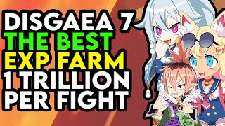 Disgaea 7 Best EXP Farm 1 Trillion EXP Per Fight