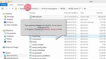 22 Curso completo MySQL 5.7, MySQL 8 importando base de datos linea de comando con comando source .