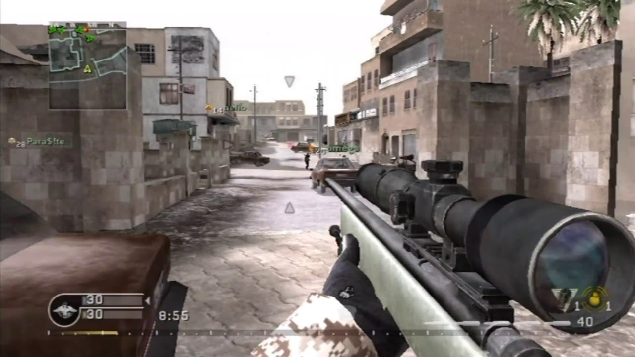 Call Of Duty 4 Modern Warfare Reflex Sniper Montage ...