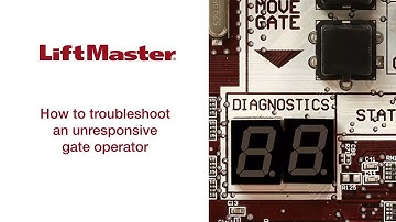 How to Troubleshoot a LiftMaster AC Gate Operator that Won