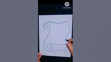 Easy paper scroll#shorts #youtubeshorts #shortvideo