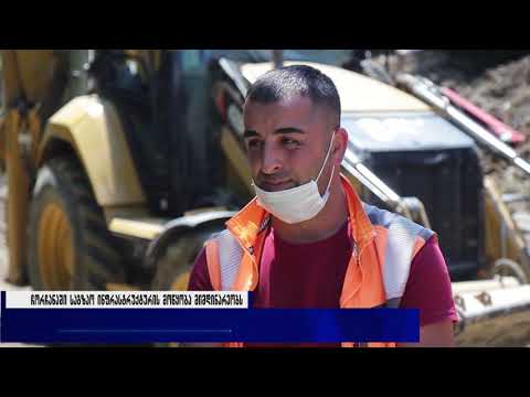 ჩორჩანაში საგზაო ინფრასტრუქტურის მოწყობა მიმდინარეობს