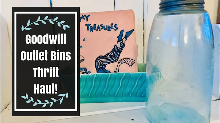 Goodwill Outlet Bins Thrift Haul! Last Big Haul from Our Winter Break! Vintage Finds and Home Decor!