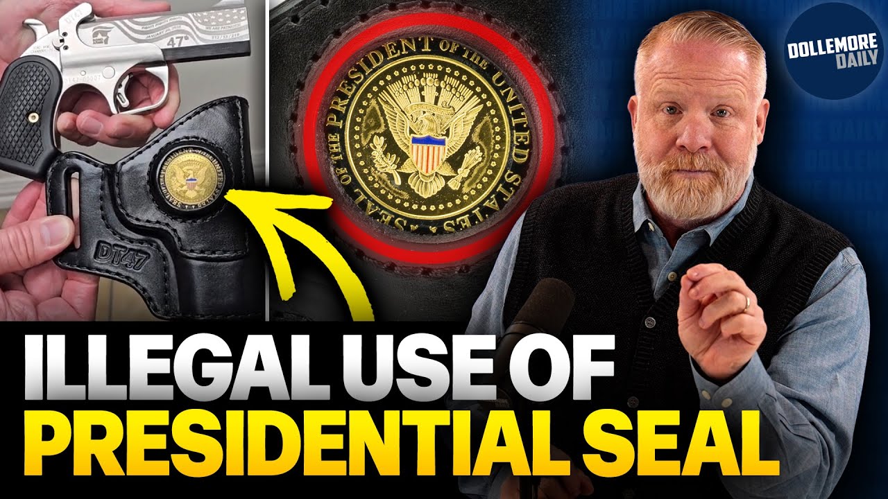 Дональд Трамп ПРОДАЕТ ПИСТОЛЕТ ТРАМПА С ПРЕЗИДЕНТСКОЙ ПЕЧАТЬЮ!!!