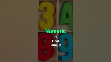 What are the data types of python? #shorts #programming #python