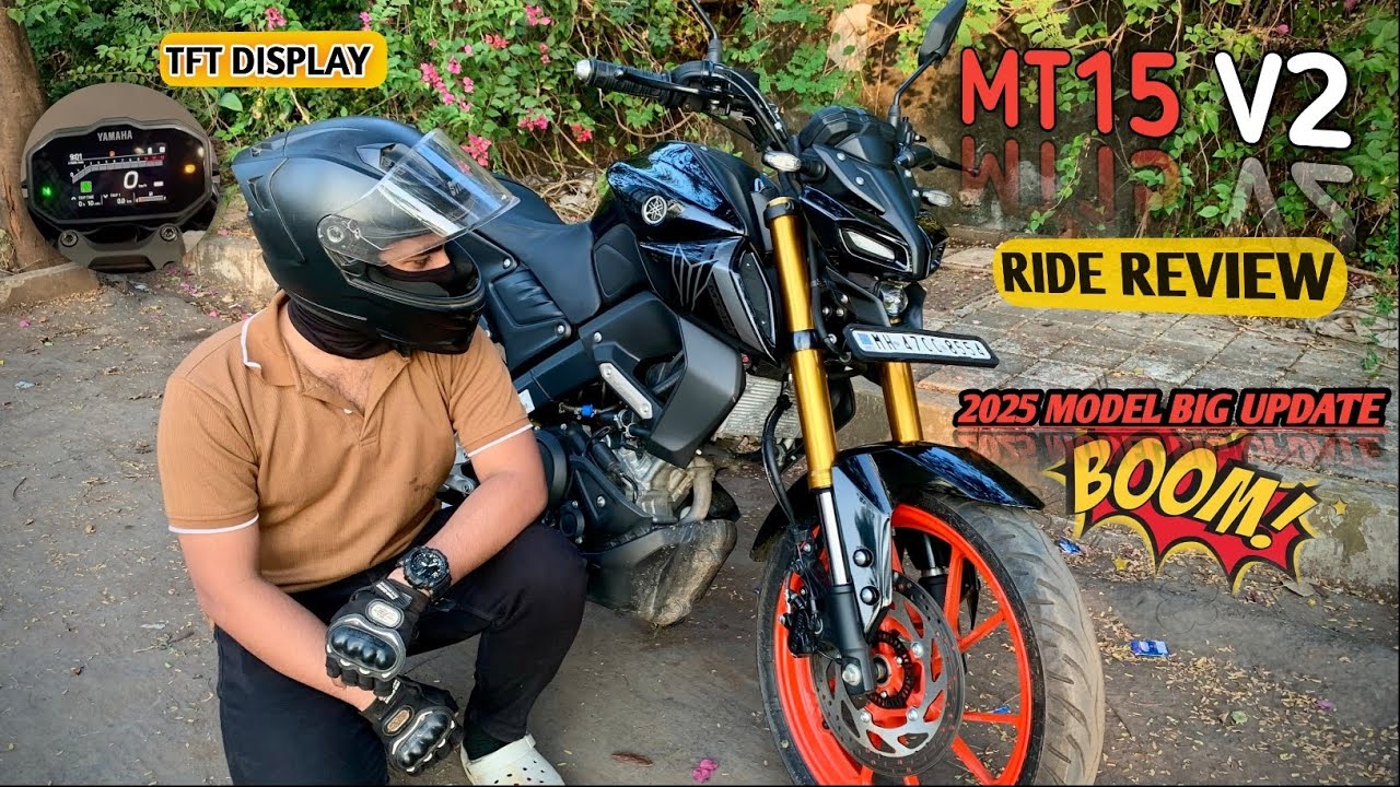 New Yamaha MT-15 DLX 2025 Model Detailed Information Share And Ride Review || Price And Mileage 