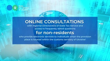 To the attention of non-residents – providers of electronic services on the territory of Ukraine!