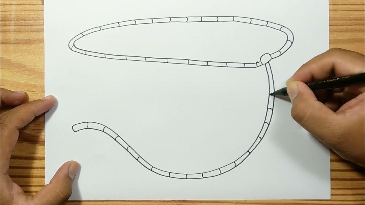 How to draw LASSO ROPE YouTube