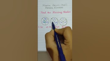 Tnpsc & Ntse - missing numbers in tamil || MAT