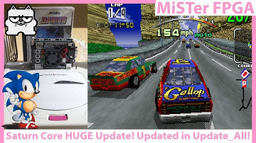 MiSTer FPGA Sega Saturn Core Biggest Update Yet! NEW Update_All Core AND Gouraud Shading