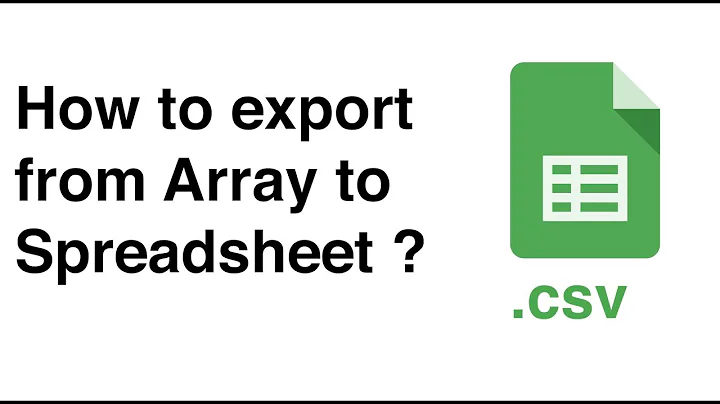 How to export array to CSV spreadsheet using Swift 5 and Xcode 12  ?