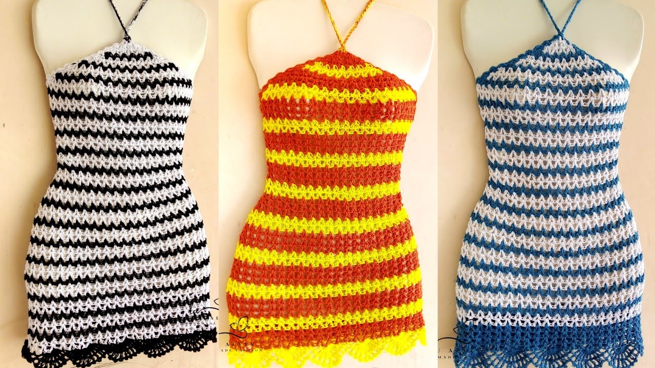 ✂️ Vestido ou Saída de praia em crochê Passo a Passo Completo