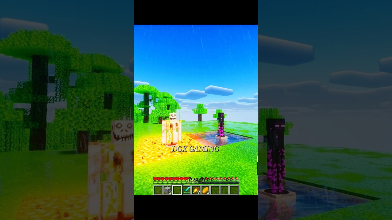 Enderman was really good hearted 🥺🥰… #minecraft #shorts