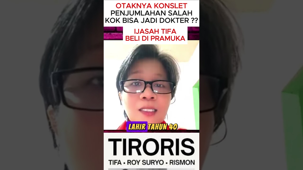 OTAKNYA KONSLET! PENJUMLAHAN SALAH, KOK TIFA BISA JADI DOKTER?