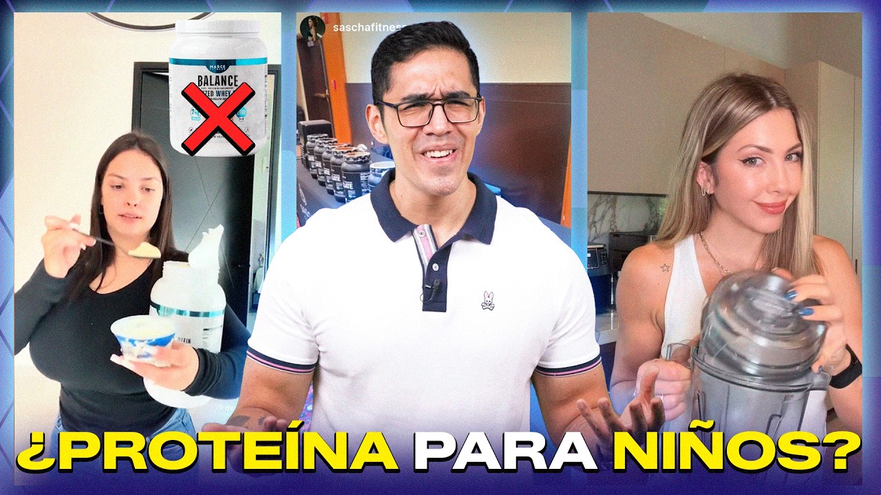 PROTEÍNA PARA NIÑOS: LA POLÉMICA QUE EXPLOTÓ EN REDES ❌