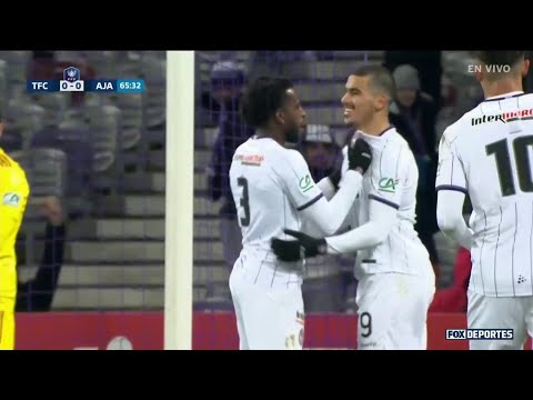 Gol de Zakaria Aboukhlal | Toulouse 1-0 Ajaccio | Copa de Francia | 21 de enero 2023