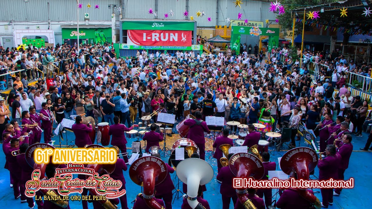 🎉𝐈𝐍𝐆𝐑𝐄𝐒𝐎 𝐘 𝐏𝐑𝐄𝐒𝐄𝐍𝐓𝐀𝐂𝐈𝐎́𝐍 𝐃𝐄 𝐋𝐀 𝐁𝐀𝐍𝐃𝐀 𝐈𝐍𝐓𝐄𝐑𝐍𝐀𝐂𝐈𝐎𝐍𝐀𝐋 𝐒𝐀𝐍𝐓𝐀 𝐂𝐄𝐂𝐈𝐋𝐈𝐀 𝐃𝐄 𝐂𝐀́𝐓𝐀𝐂💃🕺 (61° Aniversario)