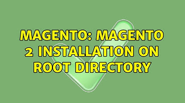 Magento: Magento 2 Installation on root directory