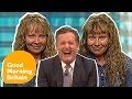 Piers Morgan Can't Stop Laughing While Talking To Super Identical Twins | Good Morning Britain