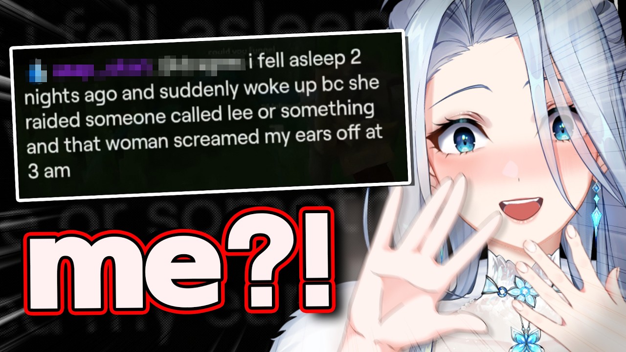 AmaLee accidentally wakes up a viewer at 3am