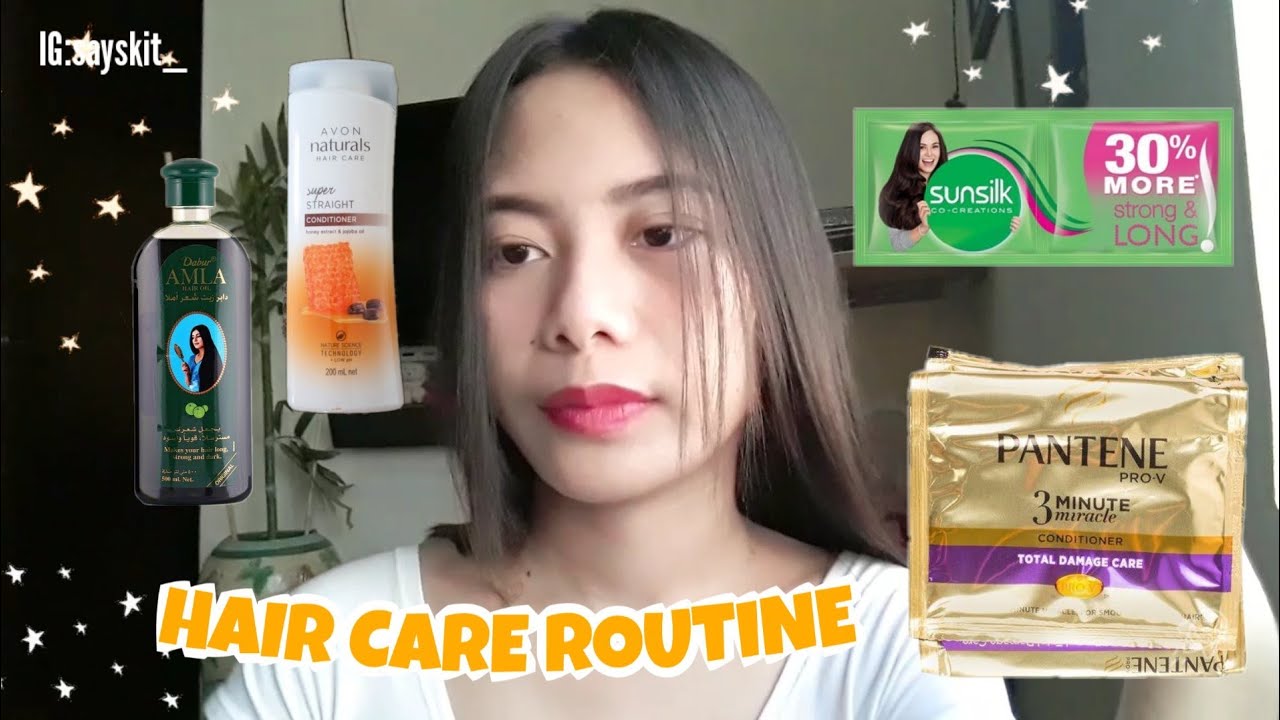 Hair Care Routine(rebonded hair) 